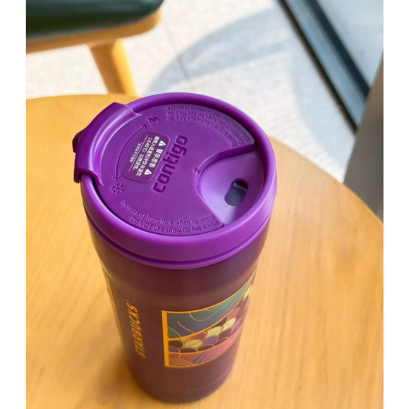 Starbucks 2024 Year of the Dragon Purple Stainless Steel 19oz Tumbler with Box - Picture 4 of 4